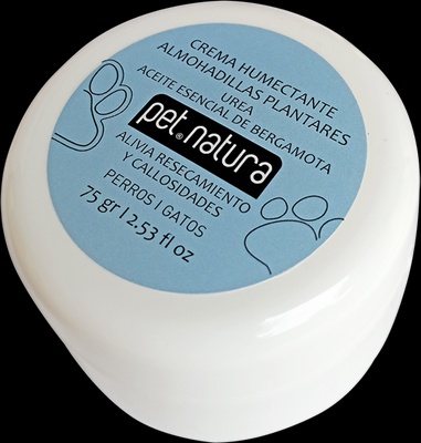 Crema Humectante de Almohadillas Plantares y Callosidades Pet Natura 75ml